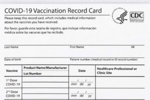 carnet de vacunación para viajeros