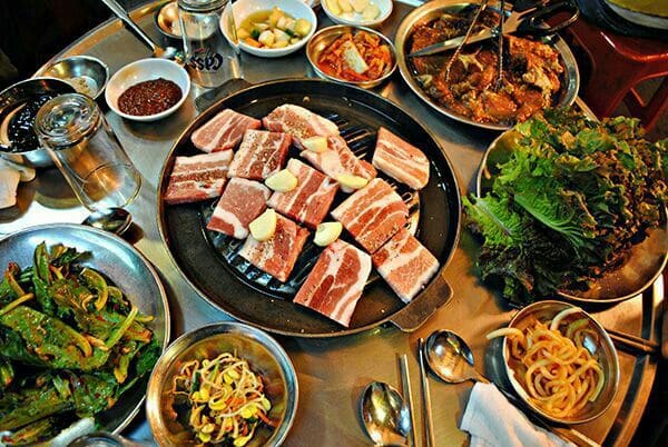 comida coreana Cultura coreana en Seul Corea del sur 3