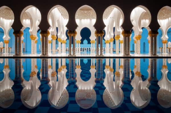 diseño de la Gran Mezquita Sheikh Zayed