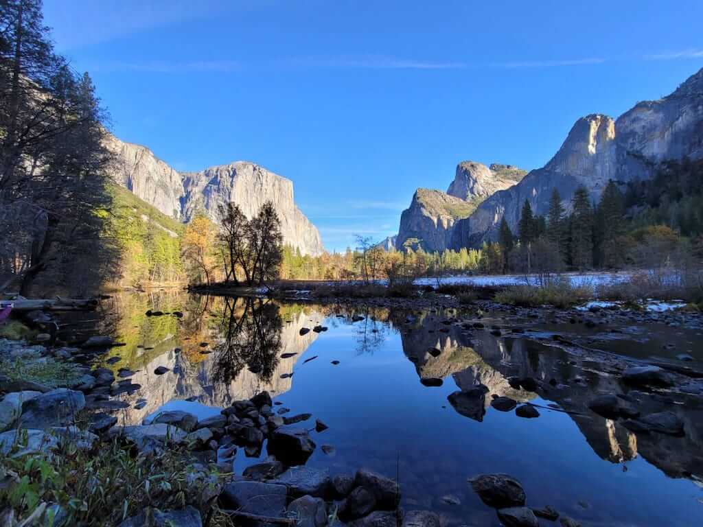 Parque Nacional Yosemite, CA para caminatas de primavera
