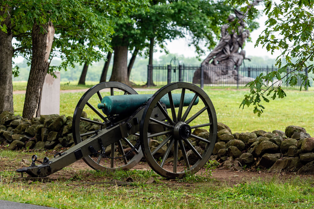 Mejores Lugares para Visitar en Agosto en EE.UU Gettysburg, Pensilvania