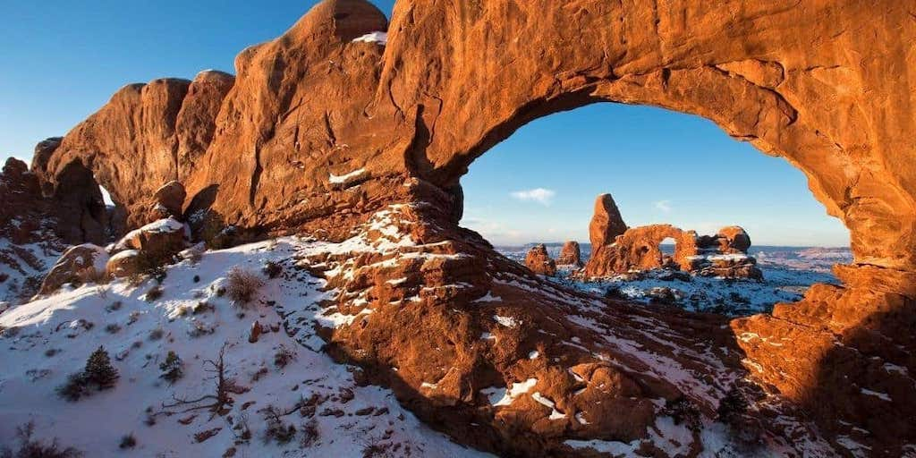 Mejores Lugares para Visitar en Diciembre Parque Nacional Arches, Utah