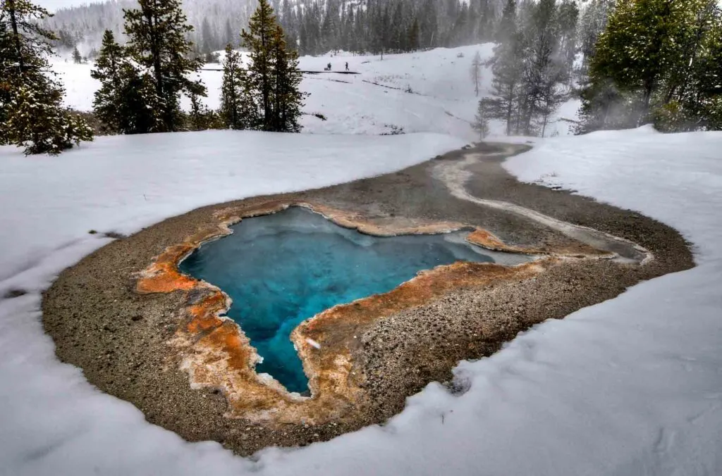 Mejores Lugares para Visitar en Diciembre Parque Nacional Yellowstone, Wyoming