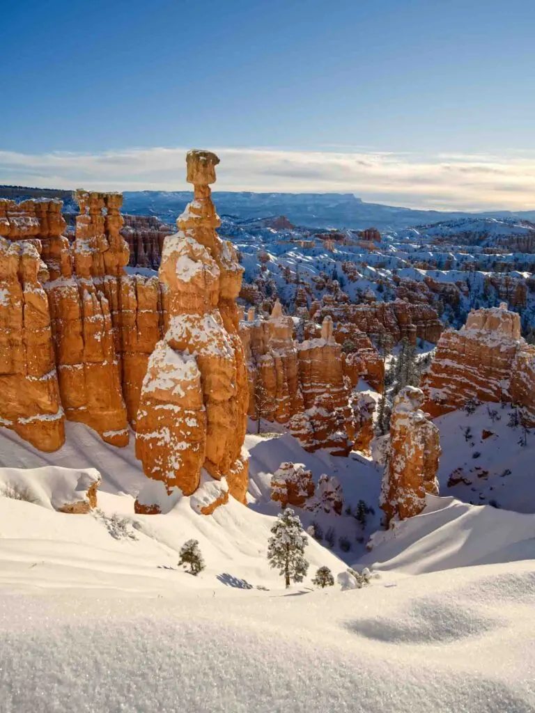 Mejores Lugares para Visitar en Diciembre
Parque Nacional Bryce Canyon, Utah