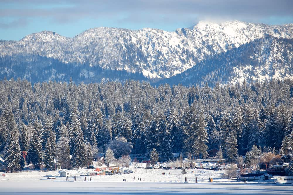 Mejores Lugares para Visitar en Enero en EE.UU Bosque Nacional Payette, Idaho