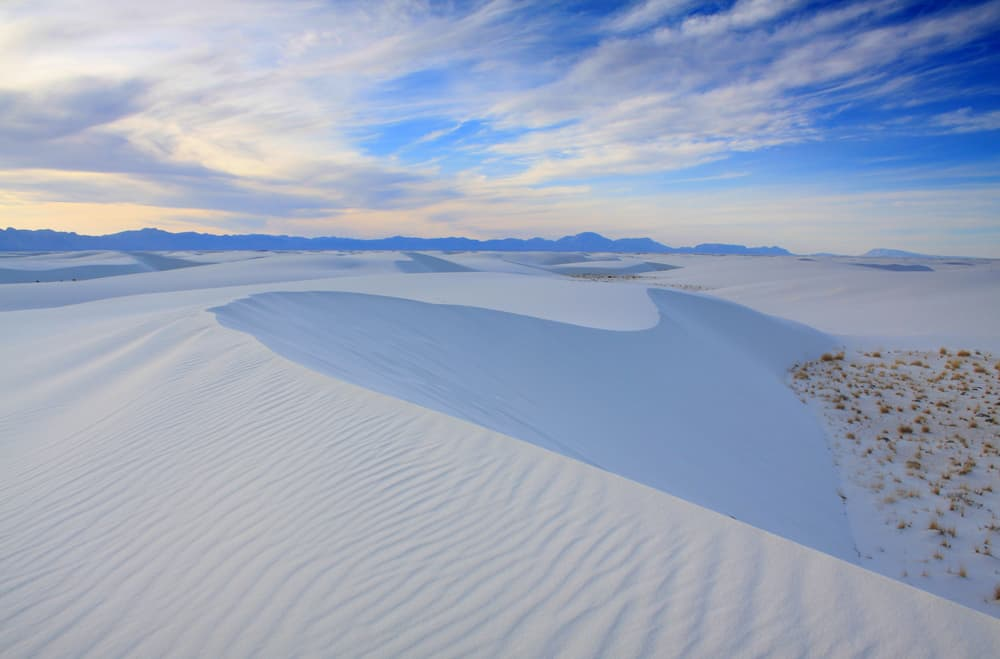 Mejores Lugares para Visitar en Enero en EE.UU Monumento Nacional White Sands, Nuevo México