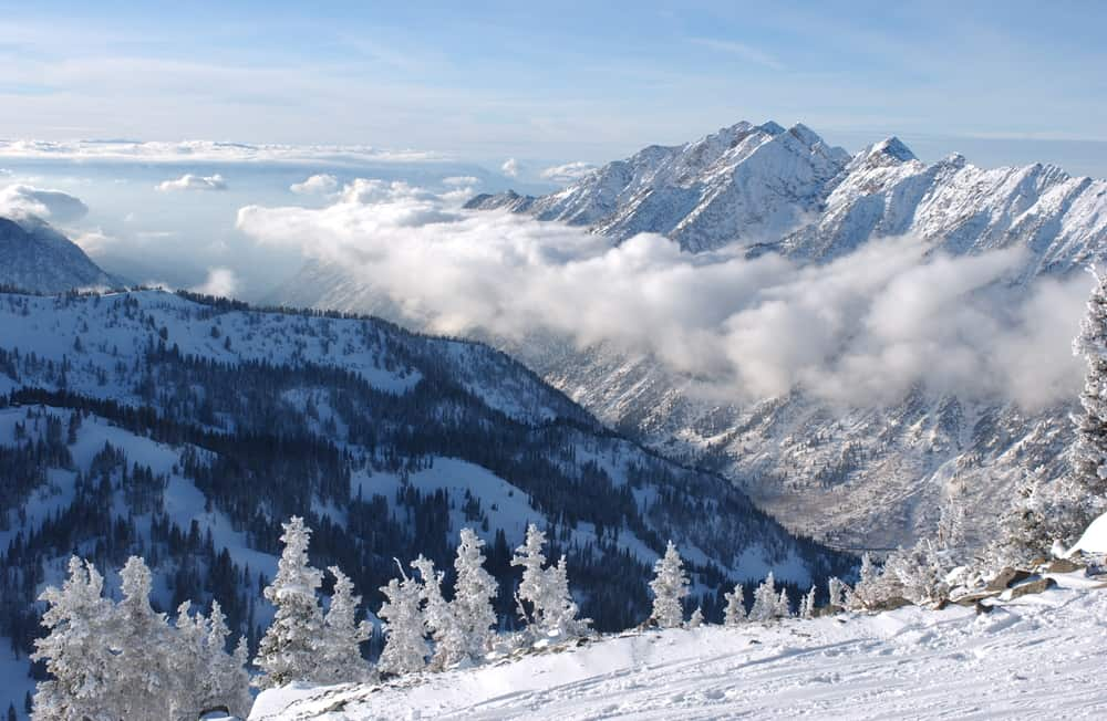 Mejores Lugares para Visitar en Enero en EE.UU  Alta y Snowbird, Utah