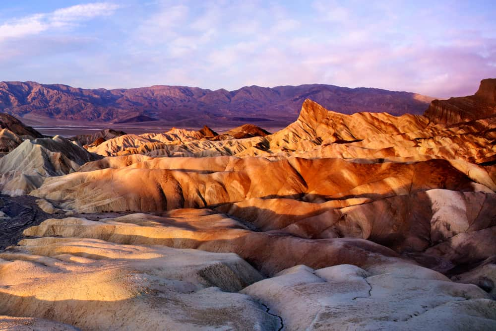 Death Valley, CA, para un amanecer en la lista de deseos