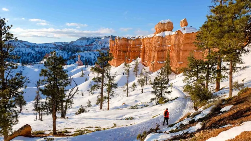 Mejores Lugares para Visitar en Febrero en EE.UU Parque Nacional Bryce Canyon, Utah