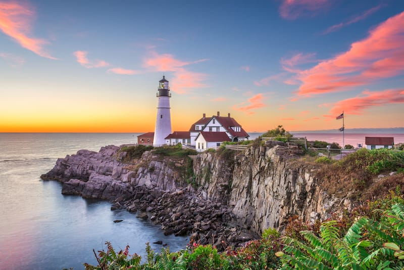 Mejores Lugares para Visitar en Julio en EE.UU Portland, Maine