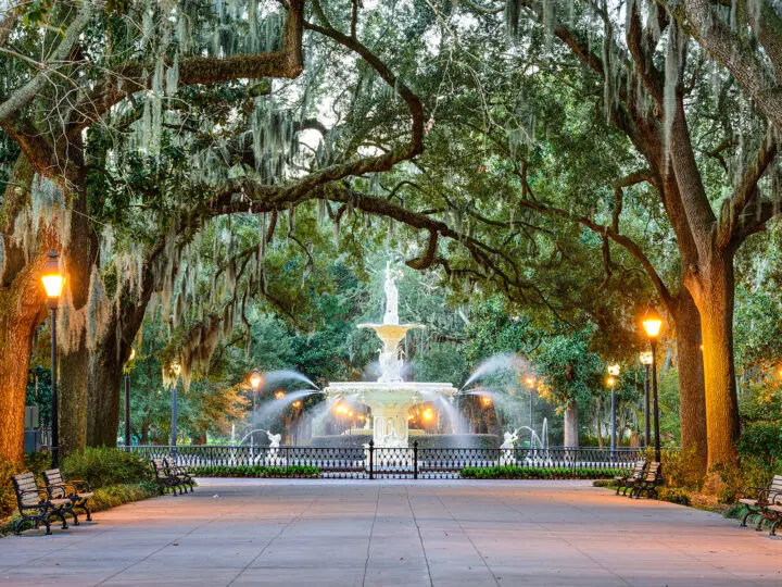 Mejores Lugares para Visitar en Septiembre en EE.UU Savannah, Georgia