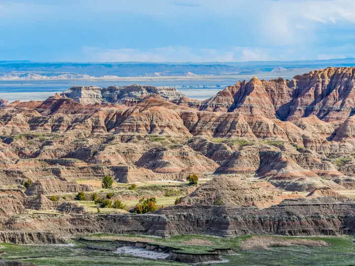 Mejores Lugares para Visitar en Septiembre en EE.UU Parque Nacional Badlands, Dakota del Sur