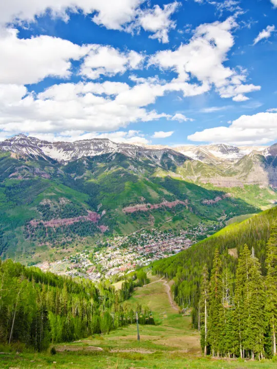 Mejores Lugares para Visitar en Septiembre en EE.UU Telluride, Colorado
