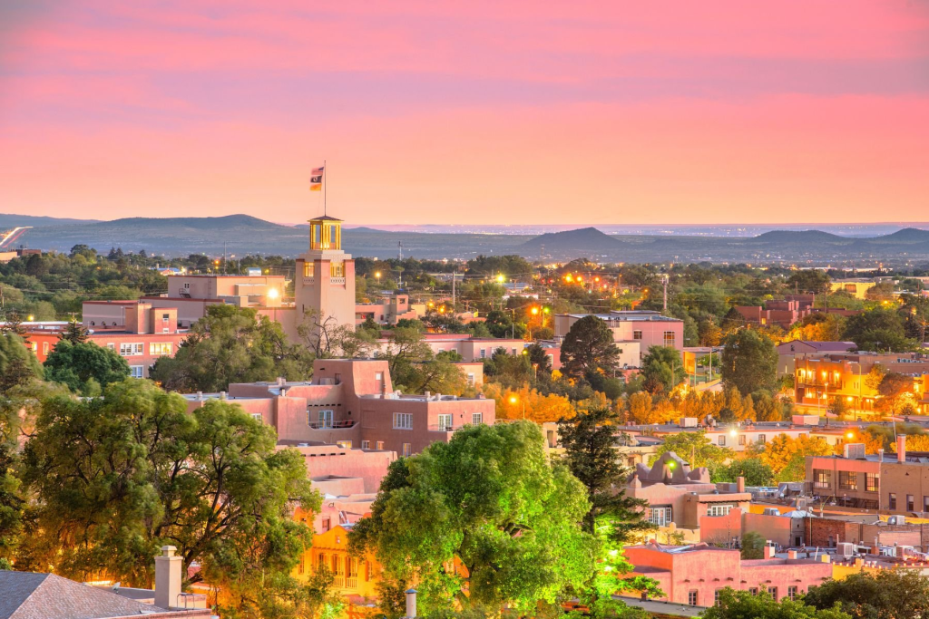 Mejores Lugares para Visitar en Septiembre en EE.UU Santa Fe, New Mexico