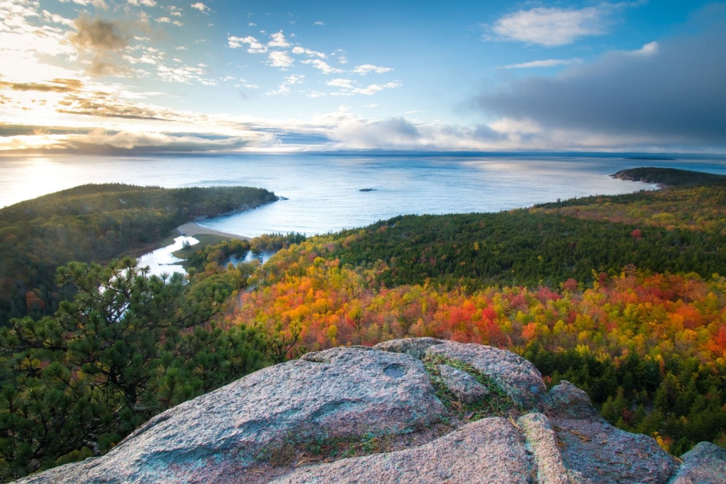Lugares para Visitar en Octubre en EE.UU Bar Harbor, Maine