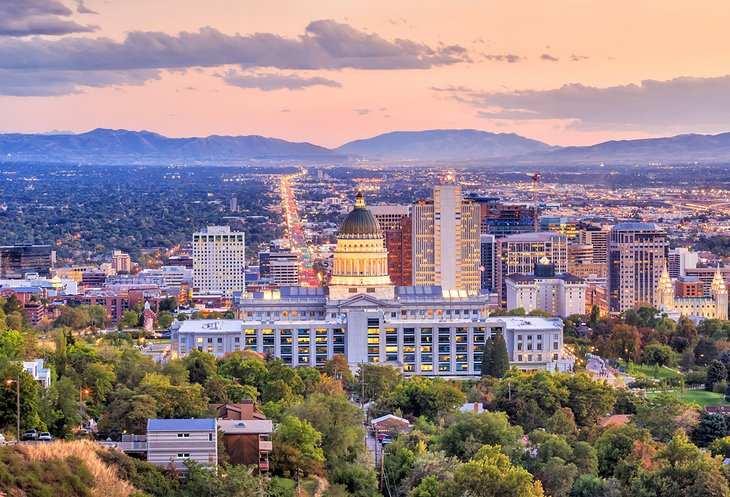 Destinos económicos para viajar en diciembre Salt Lake City, Utah