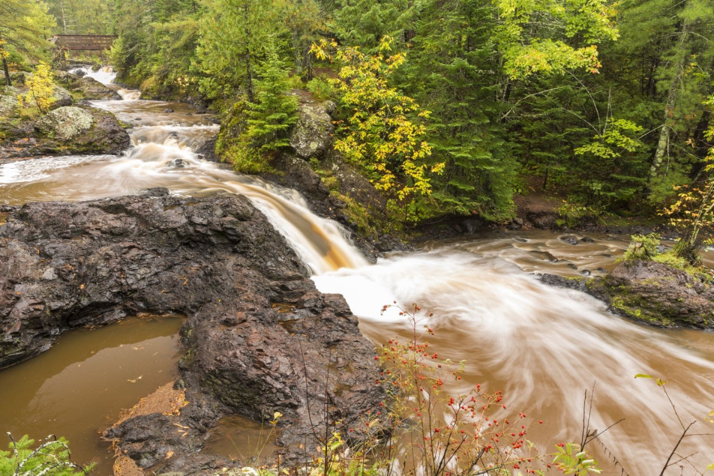 Acampar Cerca de Duluth Parque Estatal Amnicon Falls