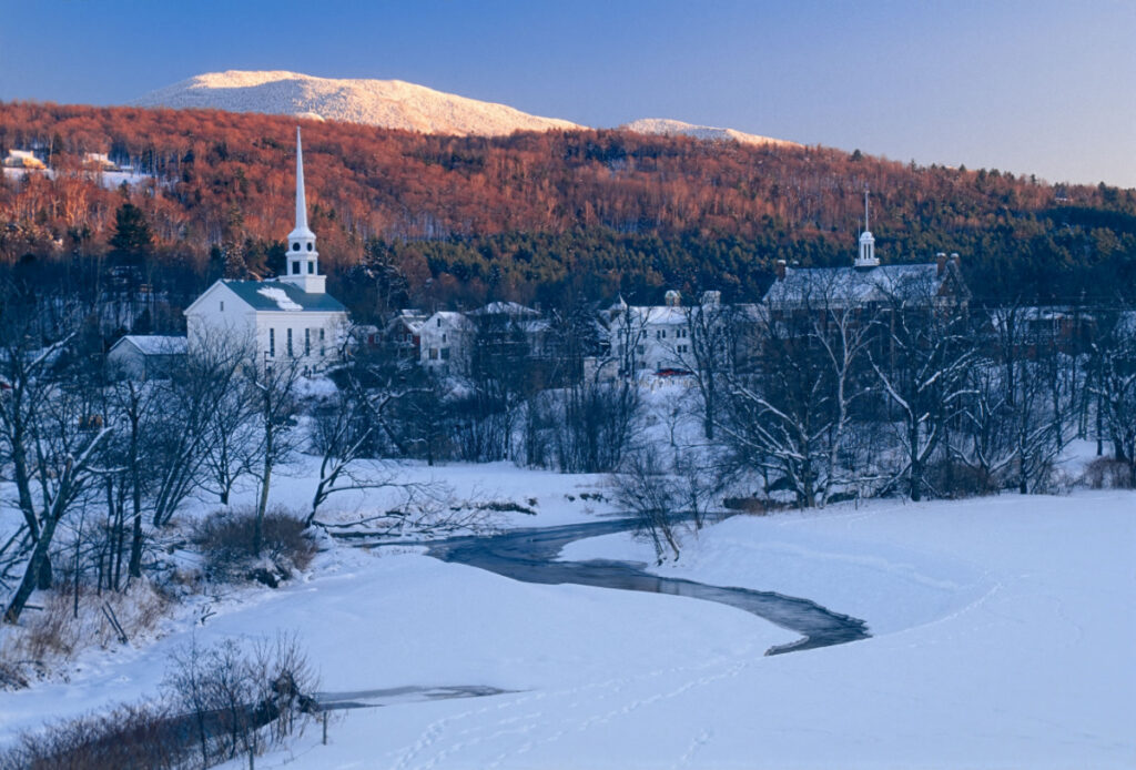 Ciudades de Nueva Inglaterra para Celebrar la Navidad Stowe, Vermont