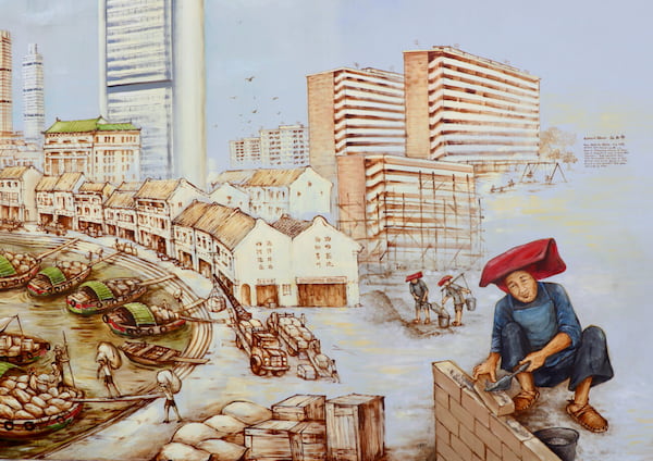 mural de Thian Hock Keng 3