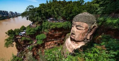 visitar el Buda Gigante de Leshan en China